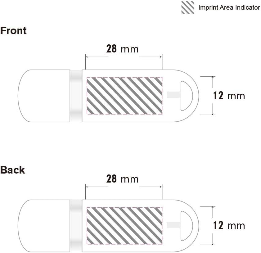 128MB USB Flash Drive 100 Pack U477