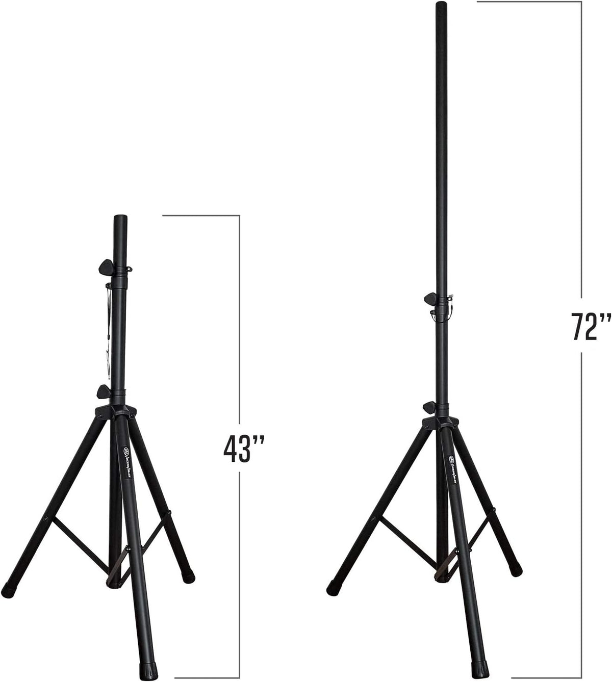 Universal DJ PA Speaker Stands with Carrying Bag F5372