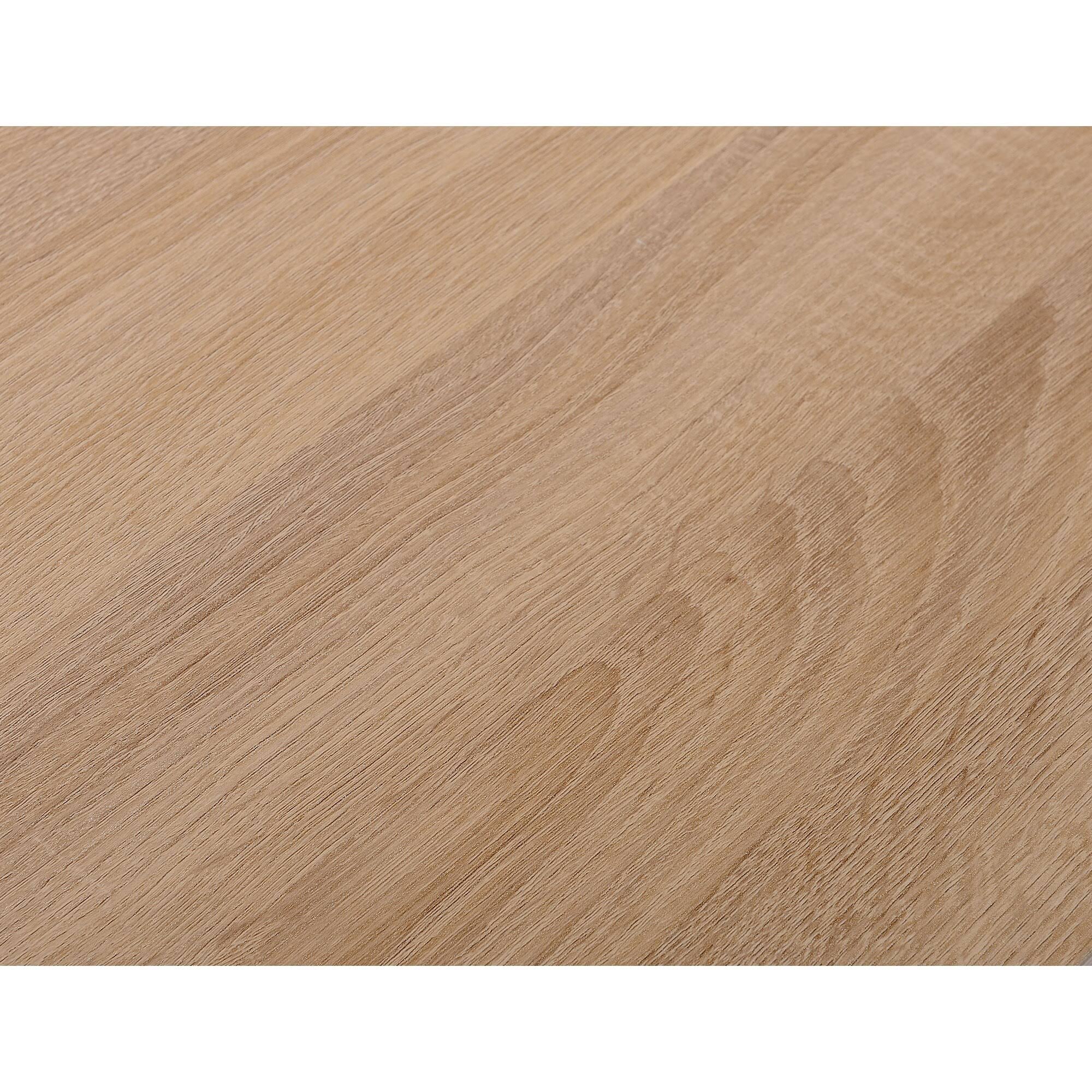 Light Oak Wood End Table with Cabinet Z3789
