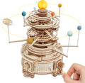 3D Wooden Puzzle Solar System Model Kit Mechanical Orrery Craft Kits Pack of 2 H96235