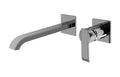 Brushed Nickel Wall-Mounted Lavatory Faucet Trim Only L3916