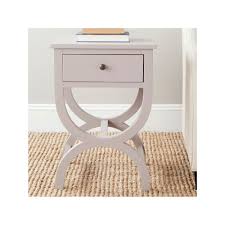 Quartz Grey Accent Table with Storage Drawer J883760