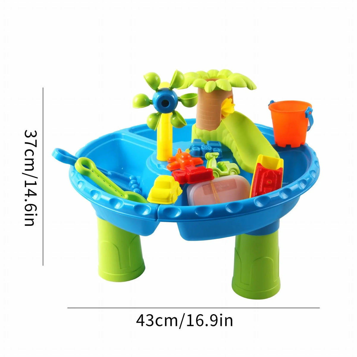 Splash Pond Water Table for Toddlers Outdoor Activity Sensory Table U591145