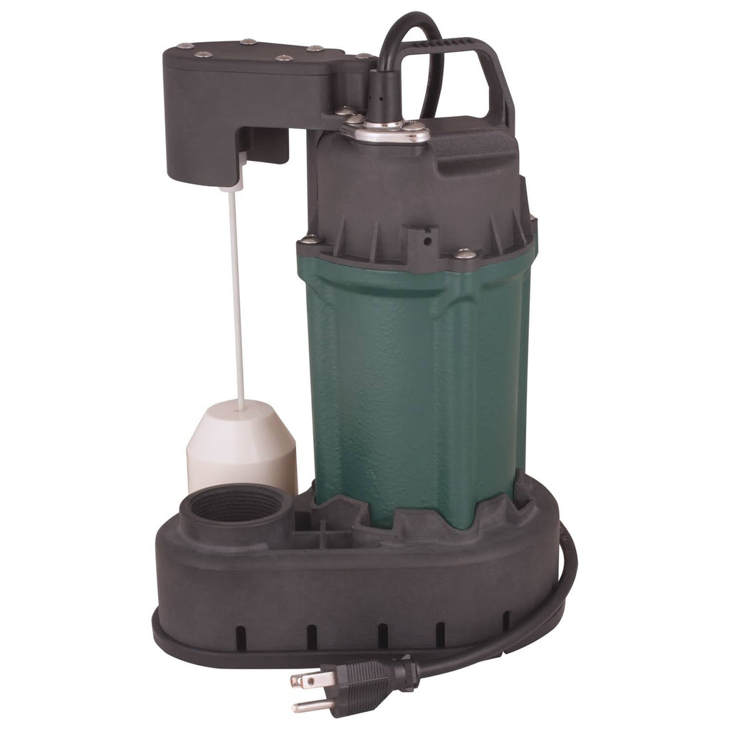 Cast Iron 1/2-HP Submersible Sump Pump C88489