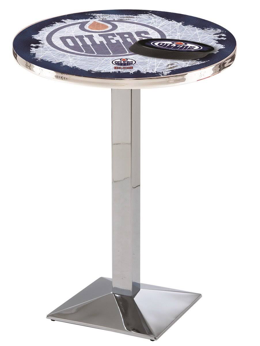 42 in. Edmonton Oilers Pub Table J646