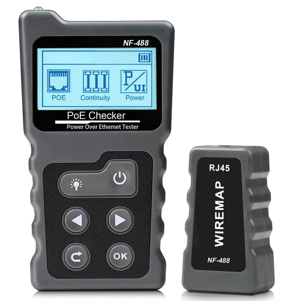 RJ45 Ethernet Tester with POE M5103