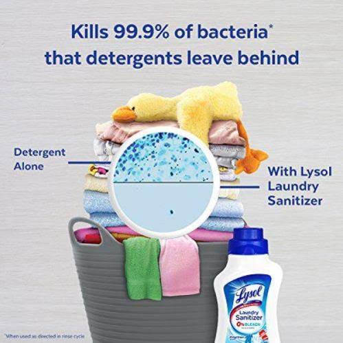 90 oz Laundry Sanitizer Liquid Crisp Linen T2073