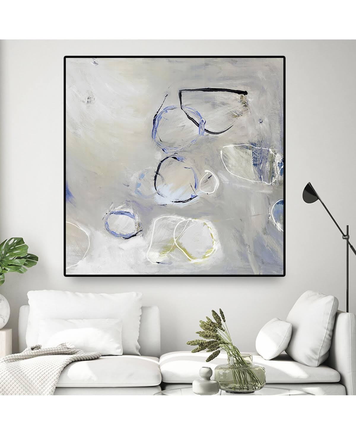 Oversized Framed Canvas I44722