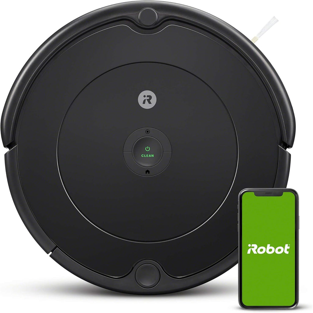 White Robot Vacuum with Self-Charging U491