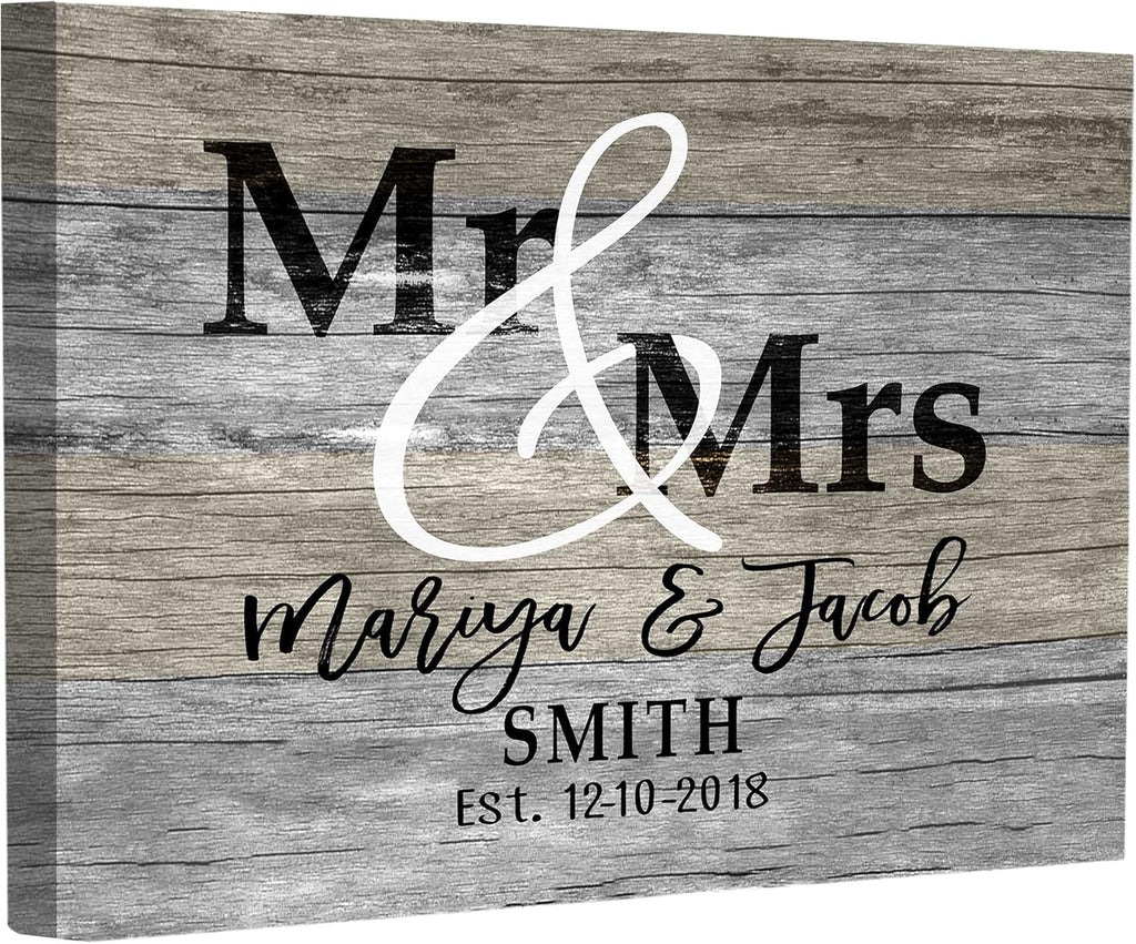 Personalized Couple Canvas Pack of 2 V337908
