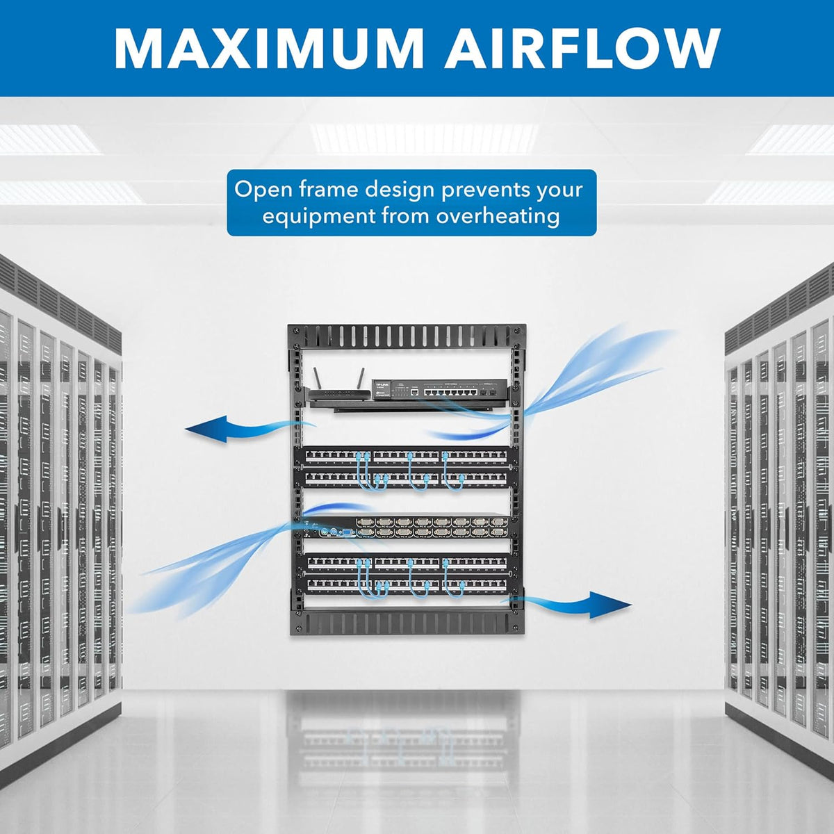 12U Wall Mount Server Rack N33564