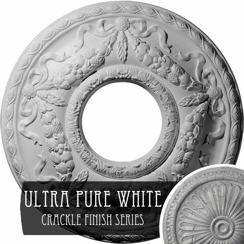 22 1/8x22OD x 7 1/4x22ID x 1 3/4x22P Ceiling Medallion P445