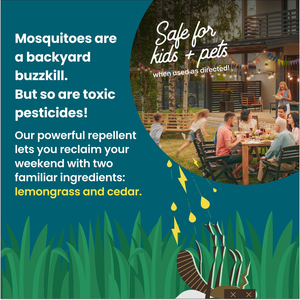 Plant-Based Bug Control Spray & Repellent 32 oz. W743