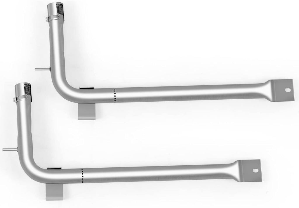 2pcs Stainless Steel BBQ Grill Burner Tube Replacement Parts Pack of 2 K3091