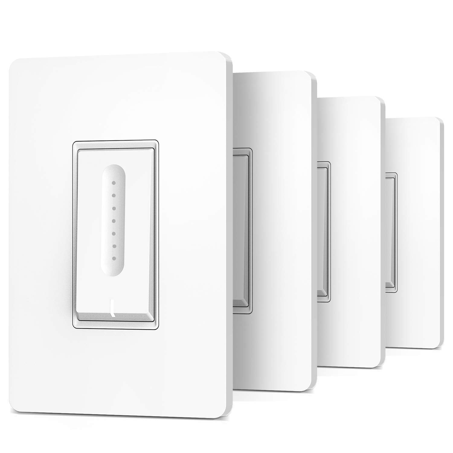 Smart Dimmer Switch 4 Pack, WiFi Light Switch, Single-Pole N734935