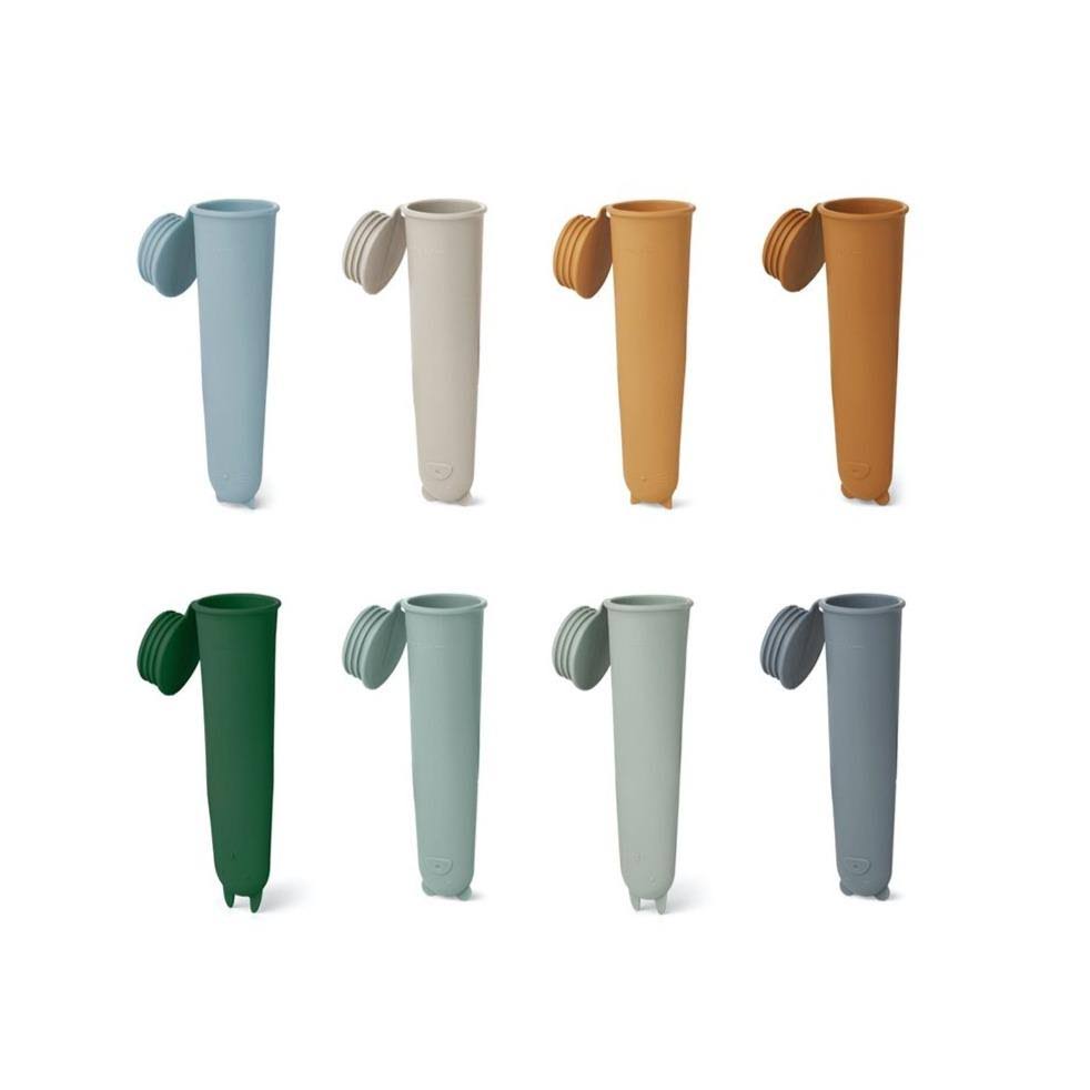 Blue Multi Mix Silicone Ice Pops, 8 Pack V914