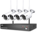 1080p 8 Channel Wireless Security Camera System with 4 Pcs Outdoor Cameras V120
