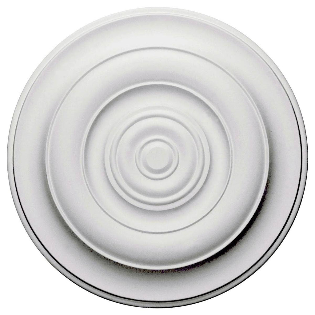 18 inch x 1 1/2 inch Ceiling Medallion, Hand-Painted Crackle U698486