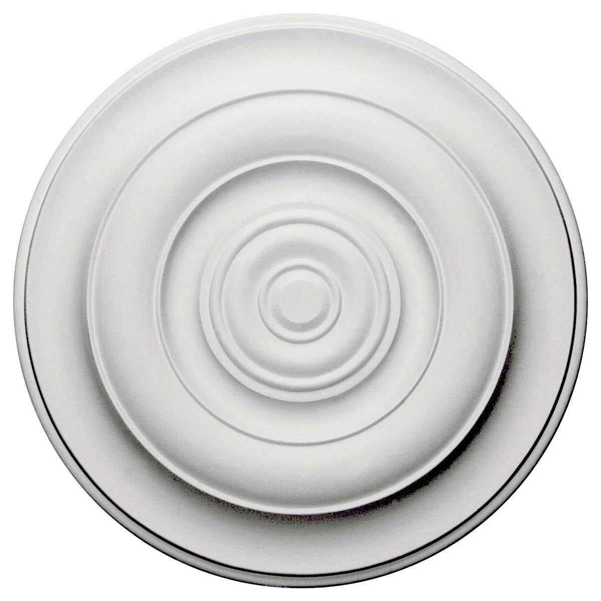 18 inch x 1 1/2 inch Ceiling Medallion, Hand-Painted Crackle U698486