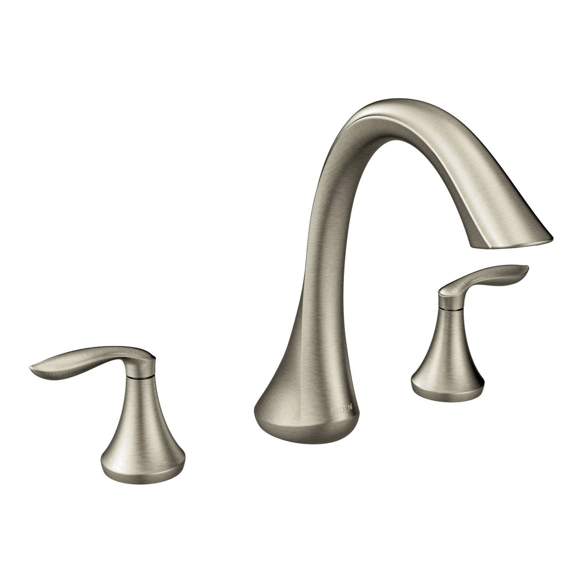 Brushed Nickel Two-Handle Roman Tub Faucet Trim Kit R8329