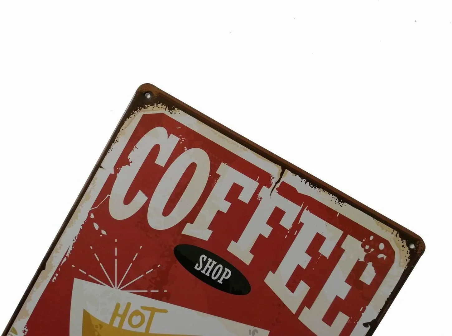 Vintage Metal Tin Sign Wall Art 12 X 8 E344844