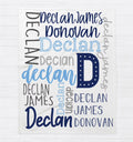 Personalized Baby Blanket with Name G789074