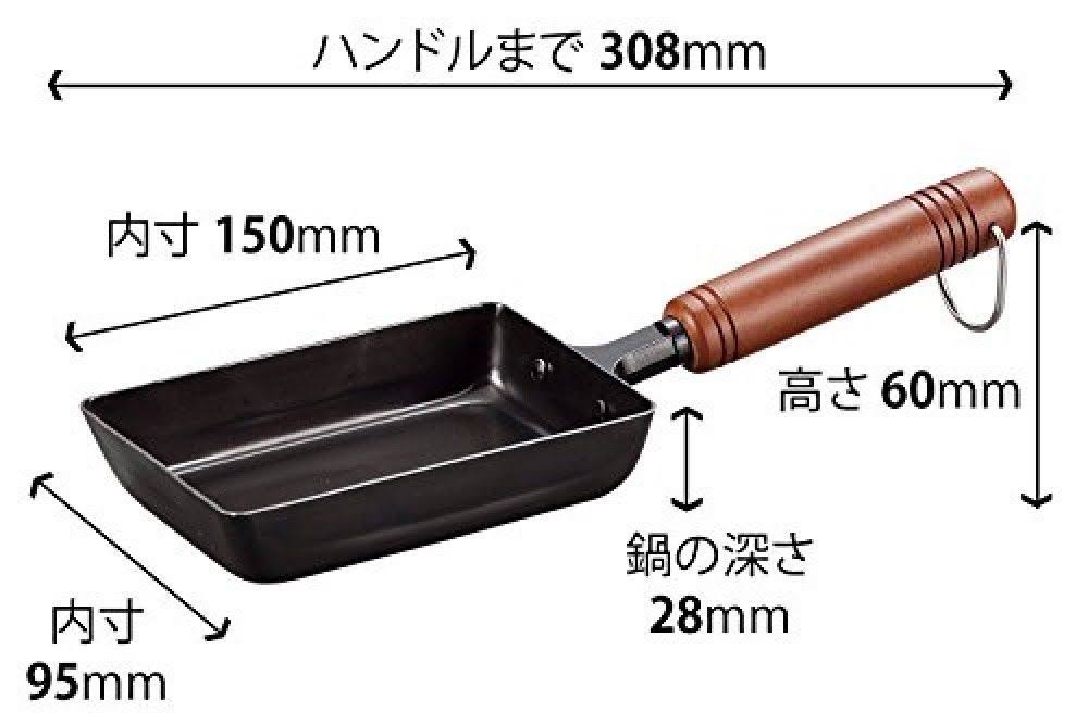 Tamagoyaki Pan 9.5×15cm I690