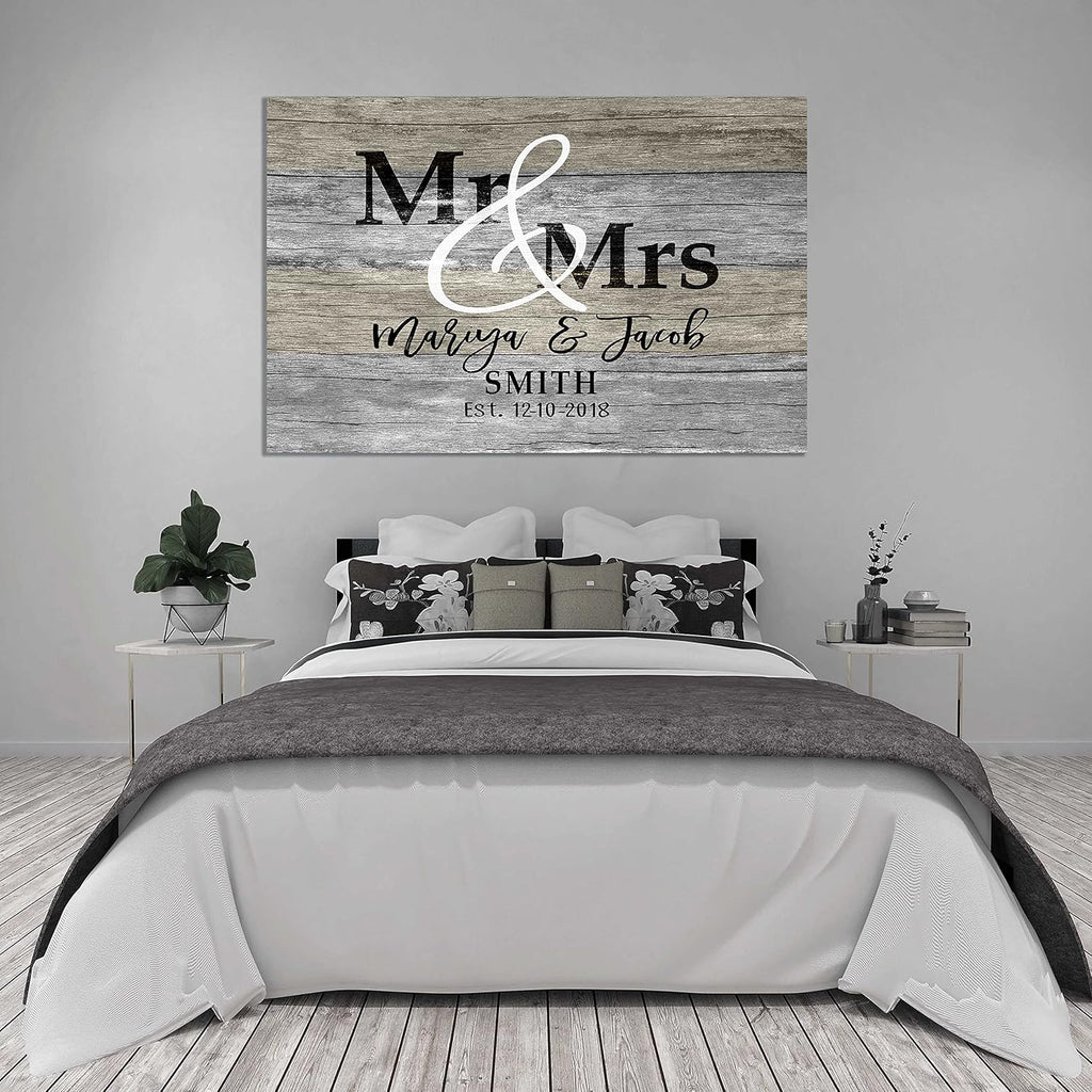 Personalized Couple Canvas Pack of 2 V337908