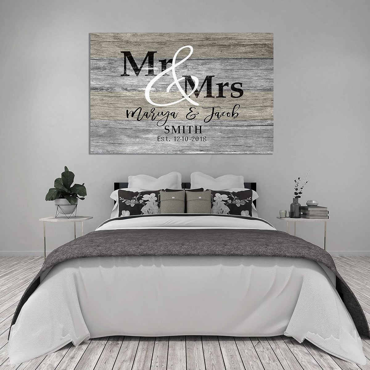 Personalized Couple Canvas Pack of 2 V337908