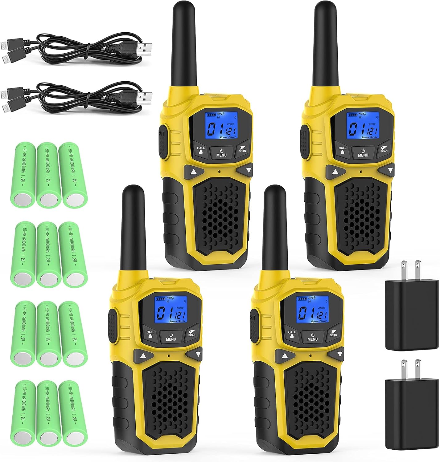 Rechargeable Long Range Two Way Radios 22 Channels S226821