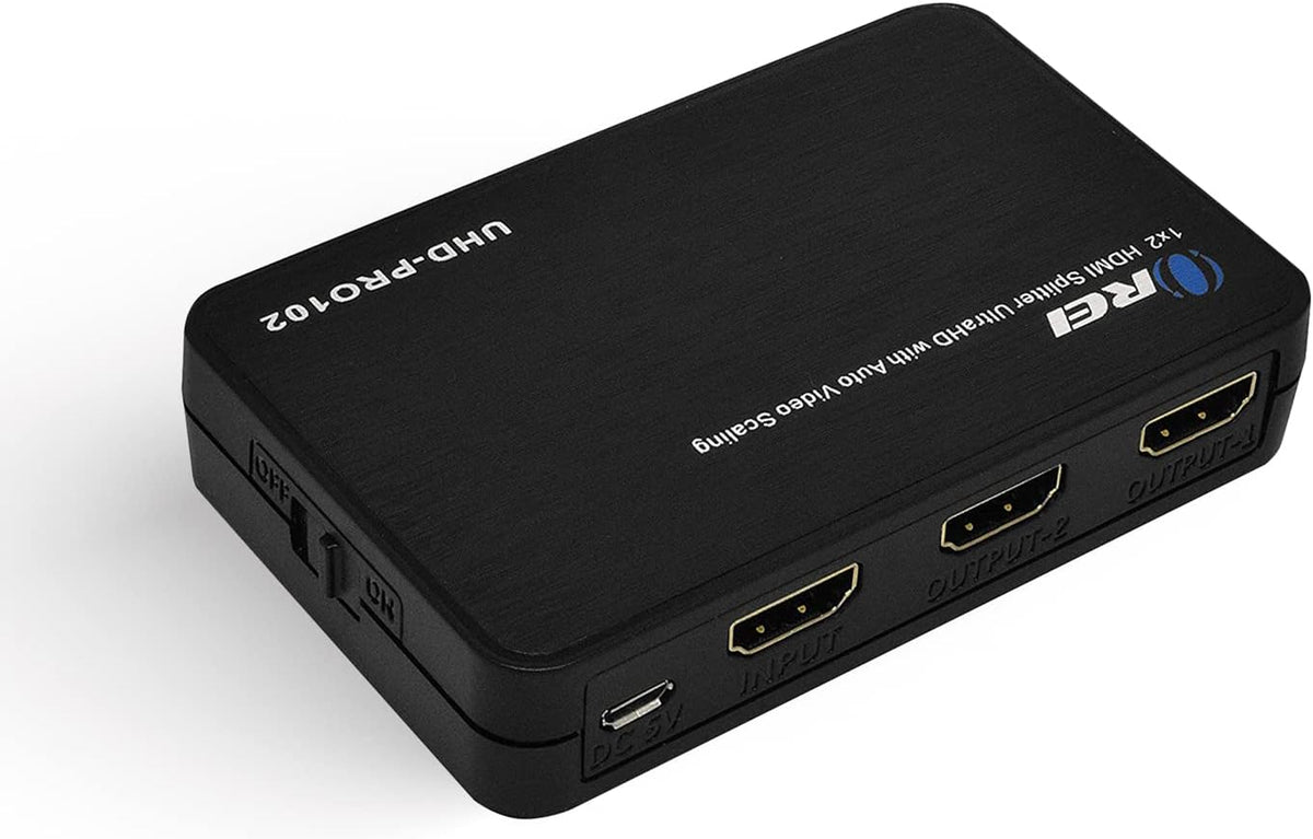 4K 1x4 HDMI Splitter with Down Scaler 4 Ports F904