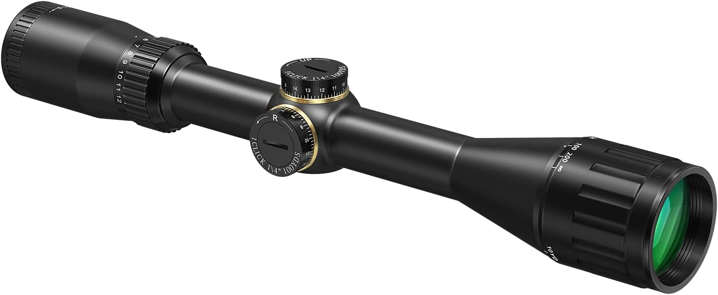 SFP 4-12x40 AO Tactical Rifle Scope with BDC Reticle Optics 1-inch Tube O14037