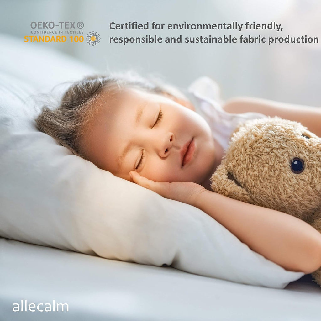 Zippered Waterproof Mattress Encasement Full Size with Cotton Top Pad Cover L11422