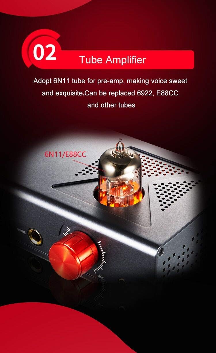 Tube Headphone Amplifier Line Out Pre-Amp P481616