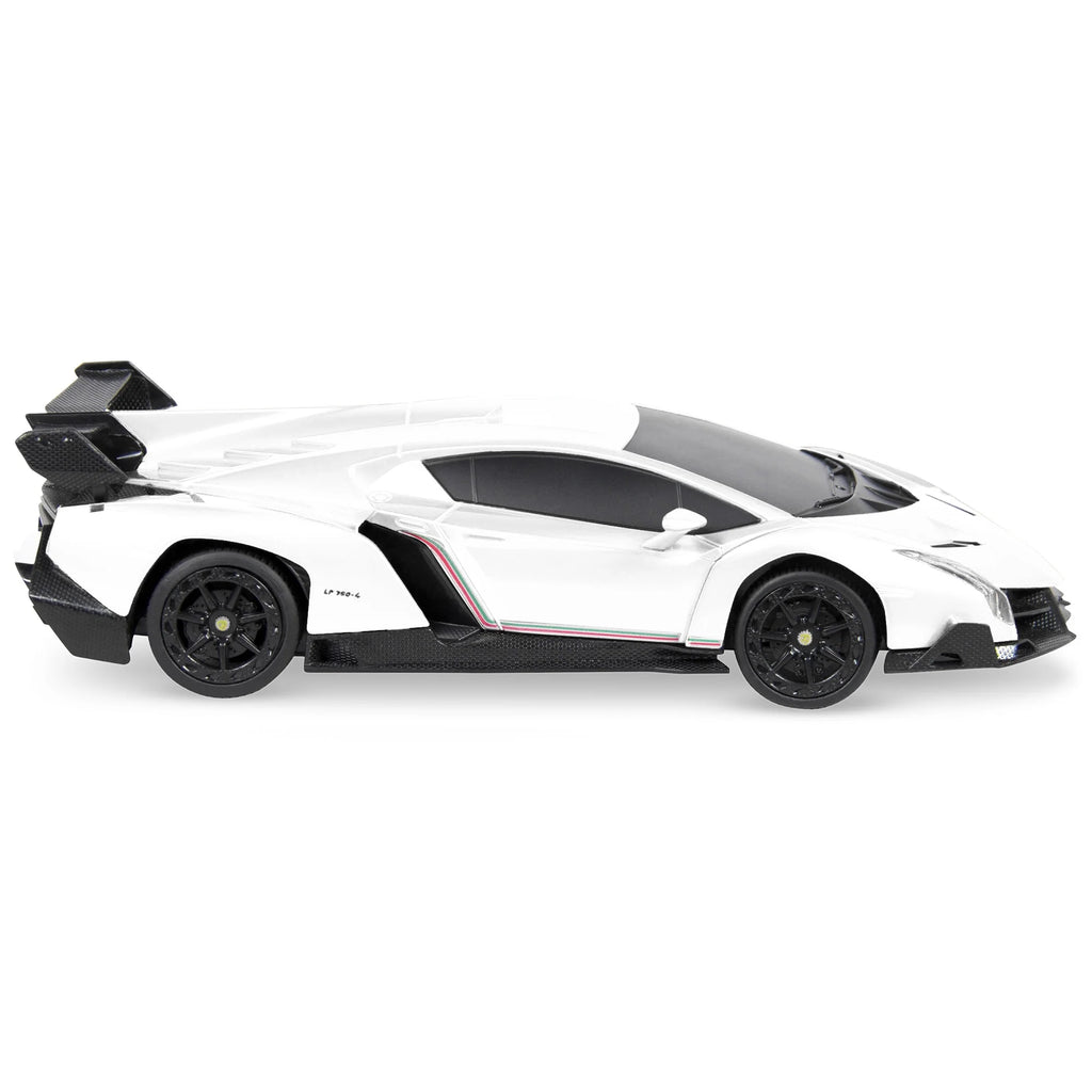 White RC Lamborghini Veneno Sport Racing Car with 2.4GHz Remote Control Z97575
