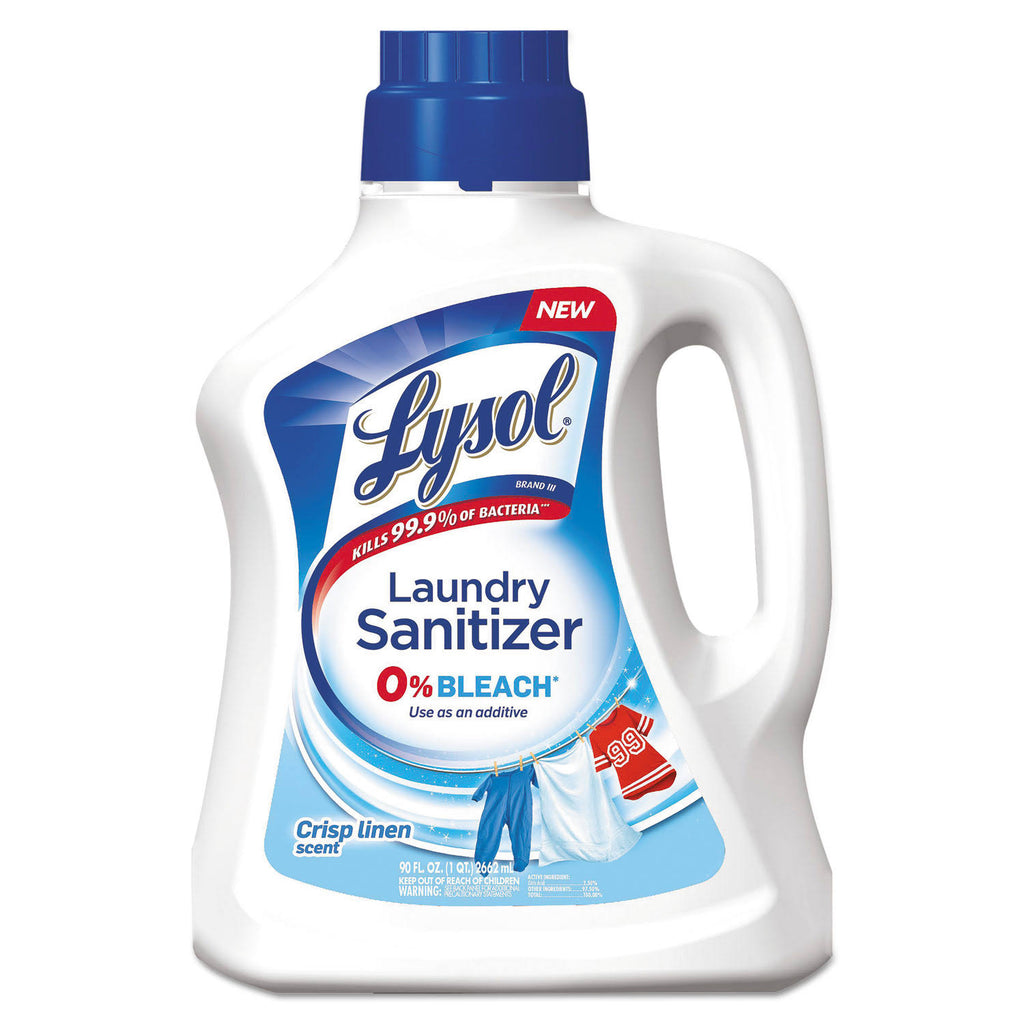 90 oz Laundry Sanitizer Liquid Crisp Linen T2073