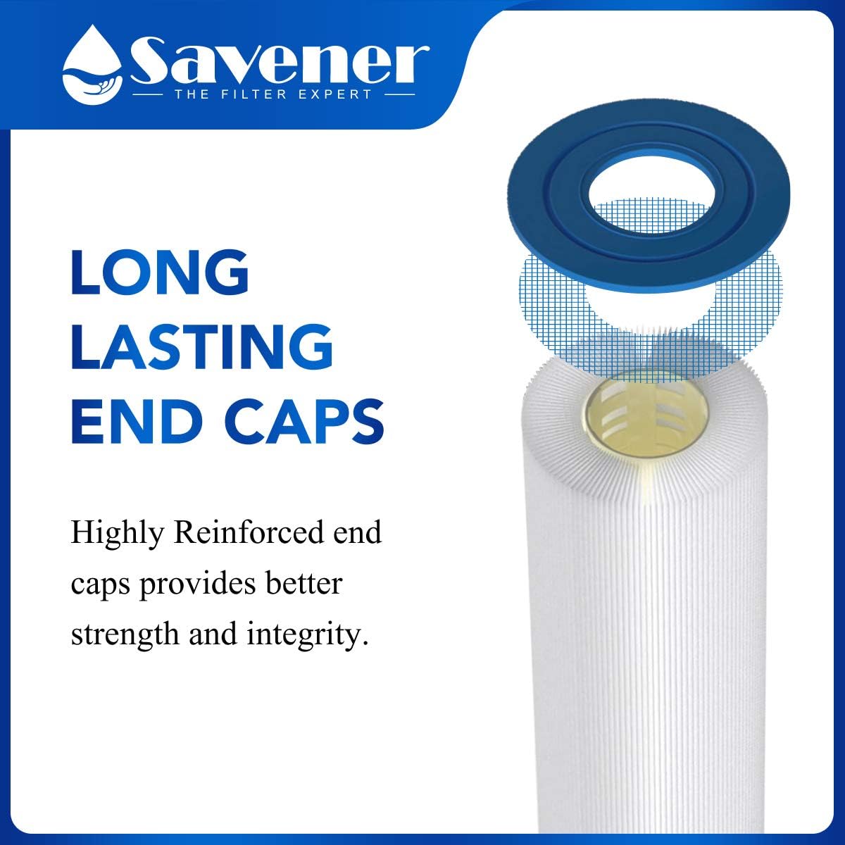 Swimming Pool & Spa Replacement Filter Cartridge 4 Pack H6542