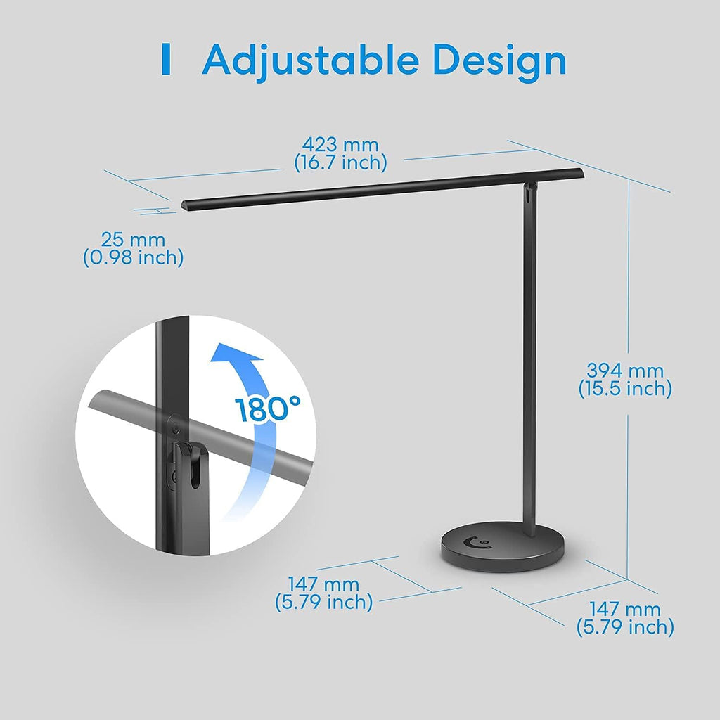 Smart LED Desk Lamp with Tunable White and Remote Control Y863