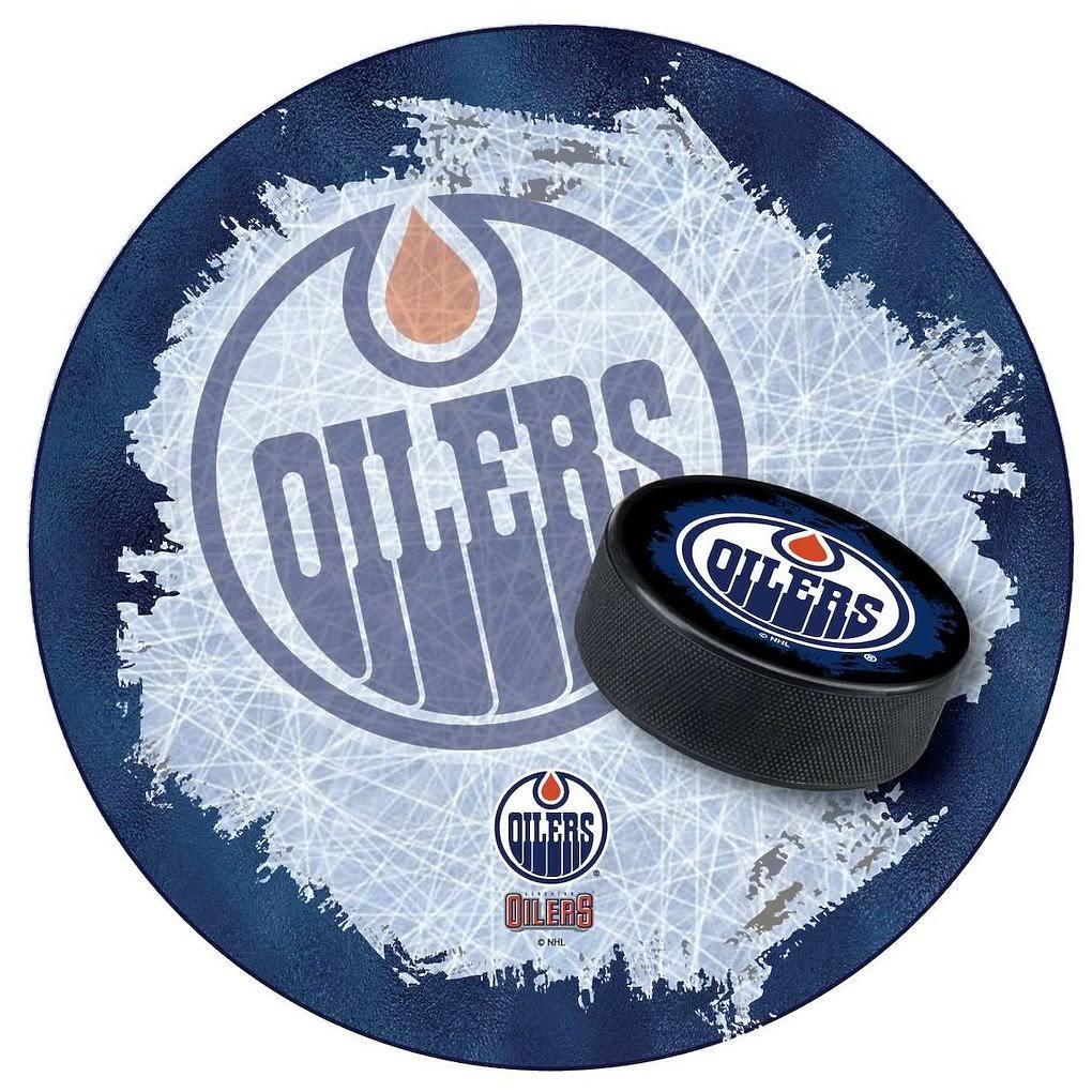 42 in. Edmonton Oilers Pub Table J646