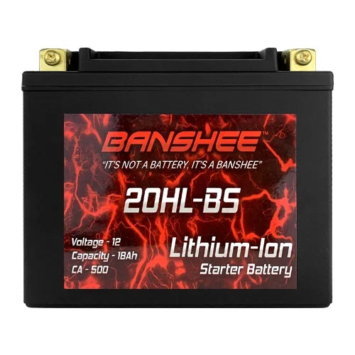12 Volt 18Ah Lithium Ion YTX20L-BS Battery M8391