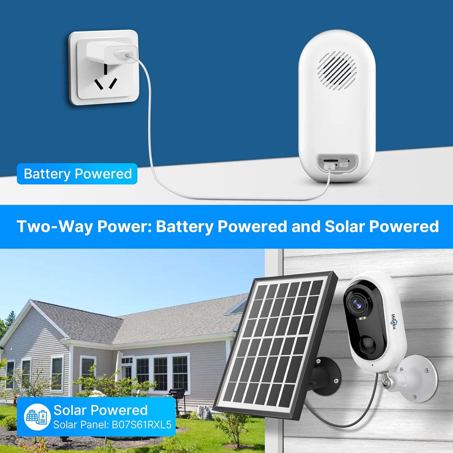 Wi-Fi Camera Outdoor Waterproof 2-Way Audio F86903