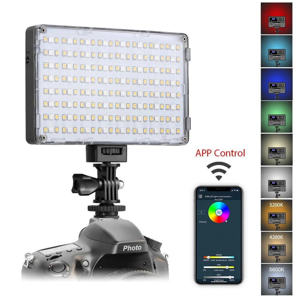 RGB LED Camera Light Video Lights W6053