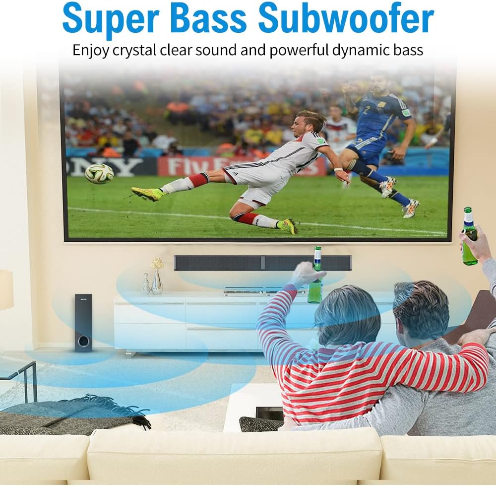190W 2.1CH Sound Bar with Subwoofer A551
