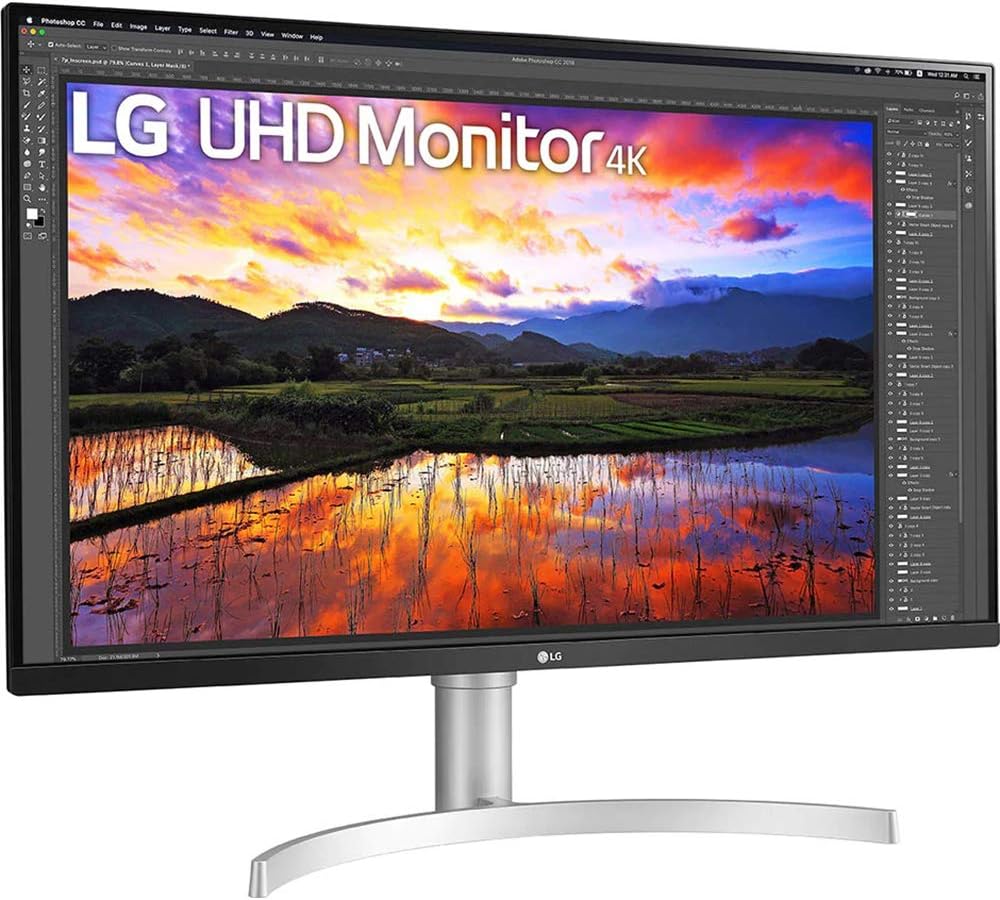 32 inch UHD 3840x2160 IPS Monitor with HDR10 FreeSync 2 Pack B866835
