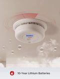 10-Year Battery Dual Sensor Smoke and Carbon Monoxide Alarm, 5-Pack M29250
