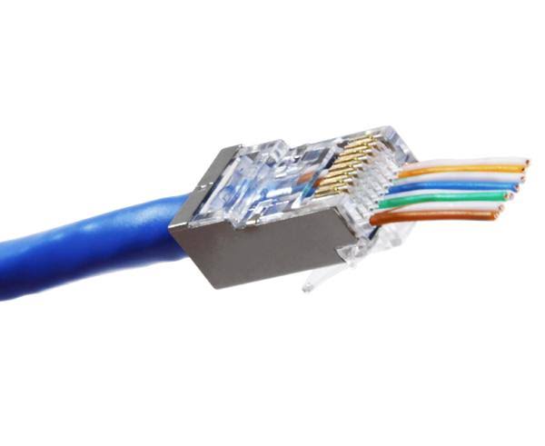 50 Pack Cat6 RJ45 Connector 8p8c Y1675