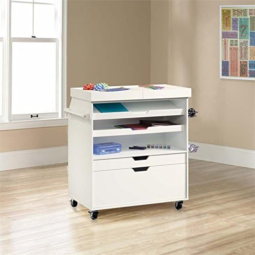 Soft White Craft Cart X1366