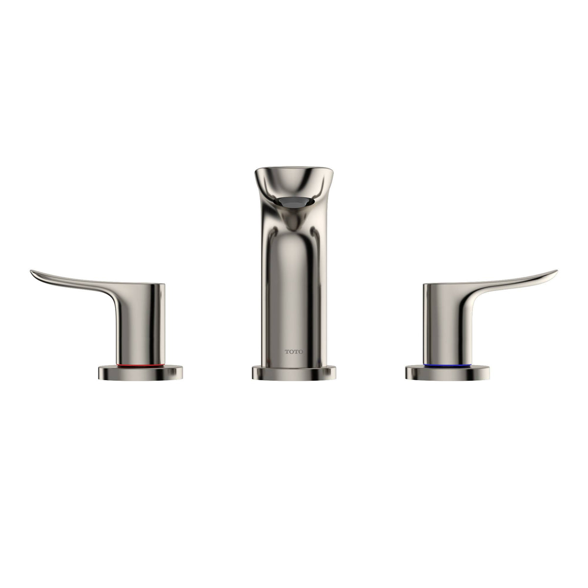 Two Handle Widespread Bathroom Sink Faucet, Polished Nickel J53037