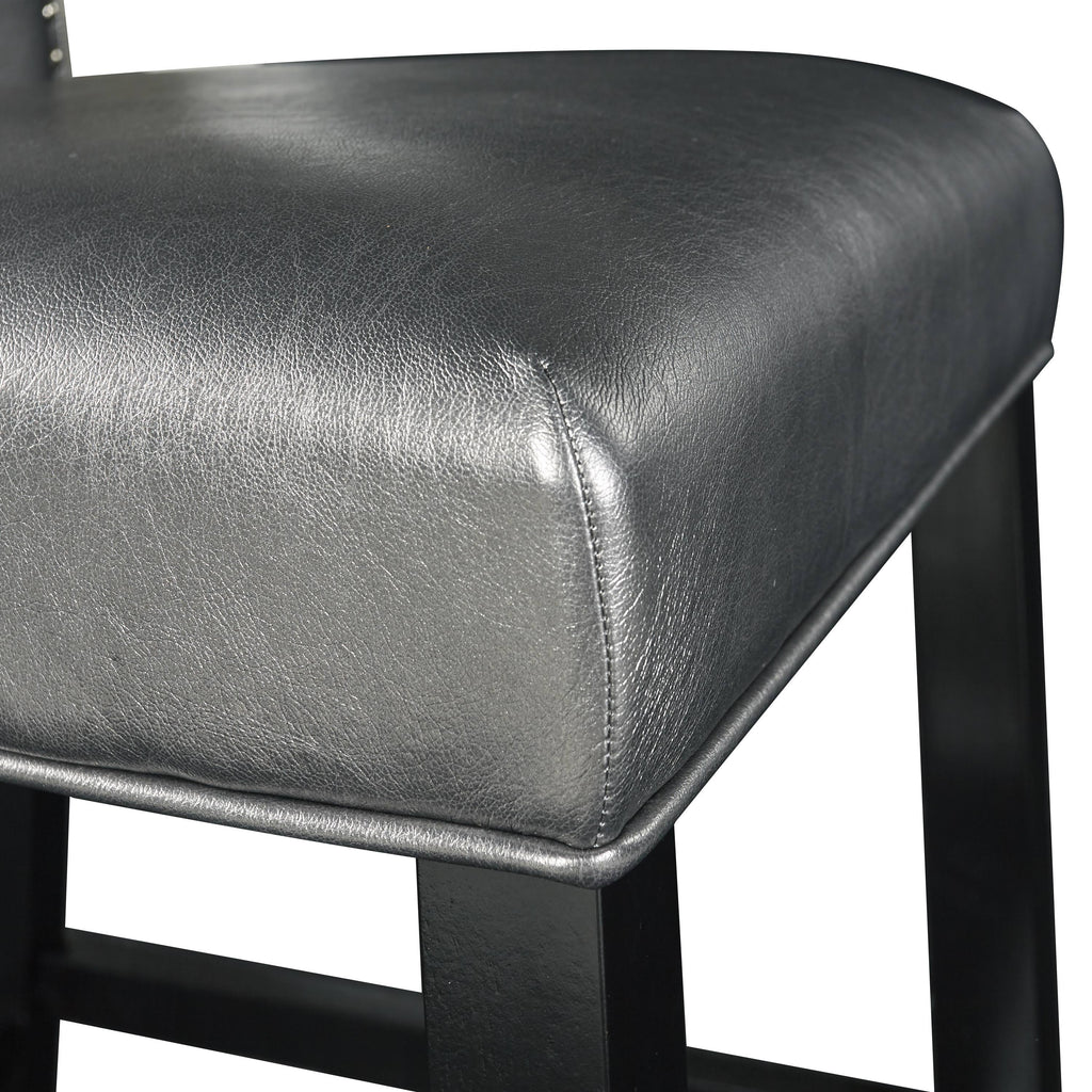 Black Pewter Counter Stool F390494