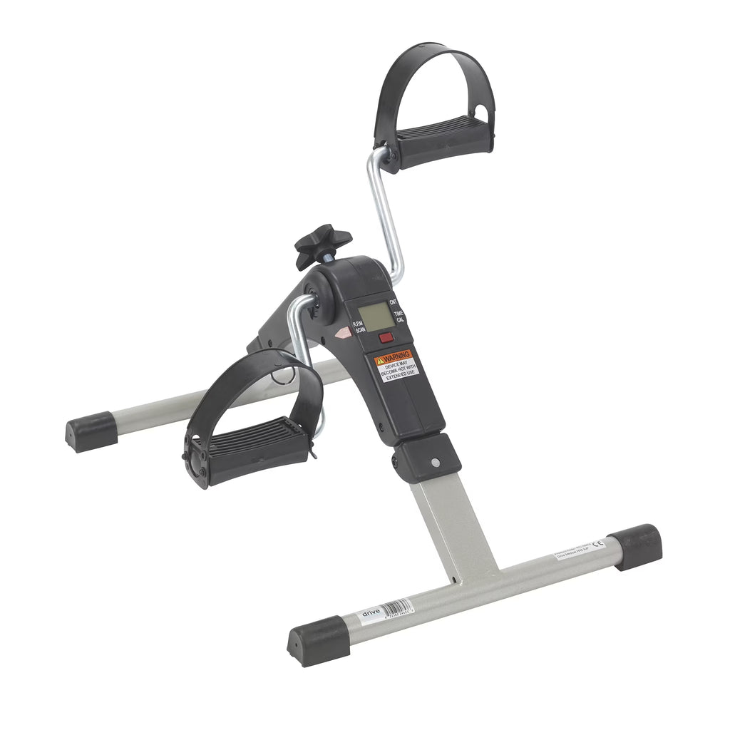 Folding Exercise Peddler with Electronic Display, Black F654021
